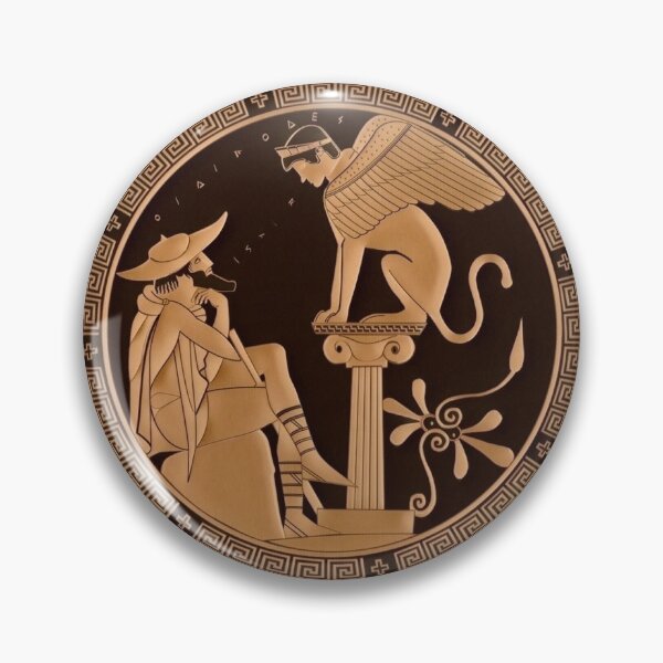 Item preview, Oedipus & the Sphinx designed and sold by ChristopherB62.