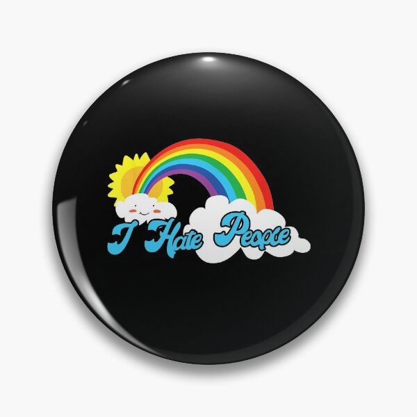 Item preview, I Hate People - Cute Cloud designed and sold by anthonymark14.