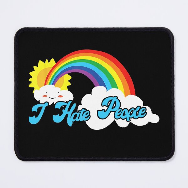 Item preview, I Hate People - Cute Cloud designed and sold by anthonymark14.