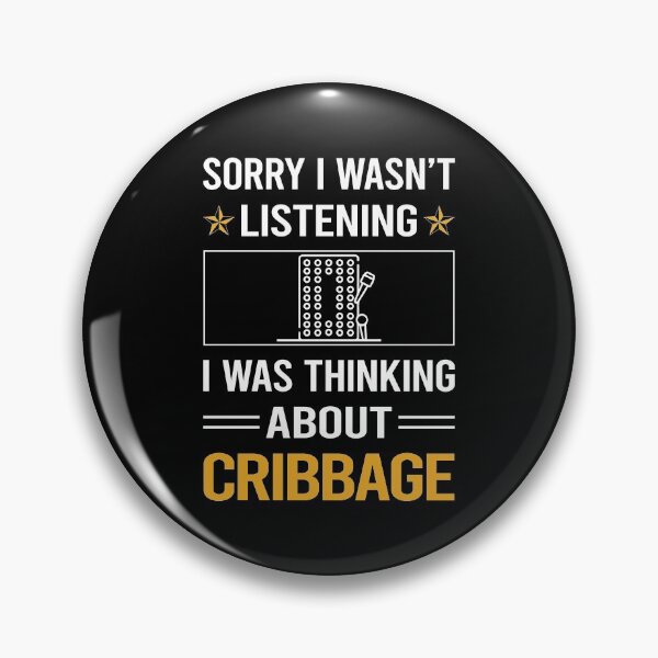 Item preview, Funny Listening Cribbage Crib designed and sold by fatherbarliman.