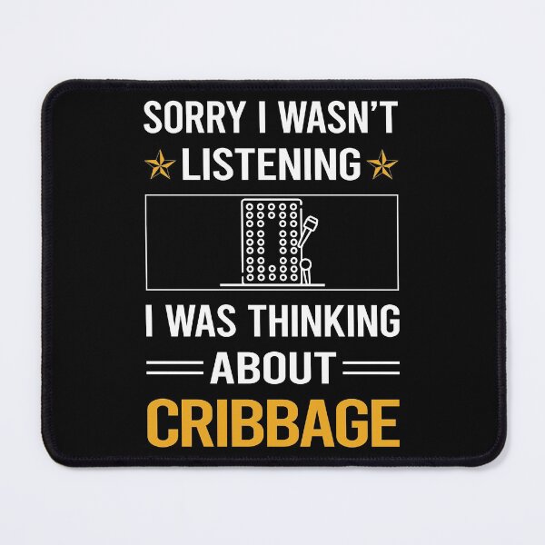 Item preview, Funny Listening Cribbage Crib designed and sold by fatherbarliman.