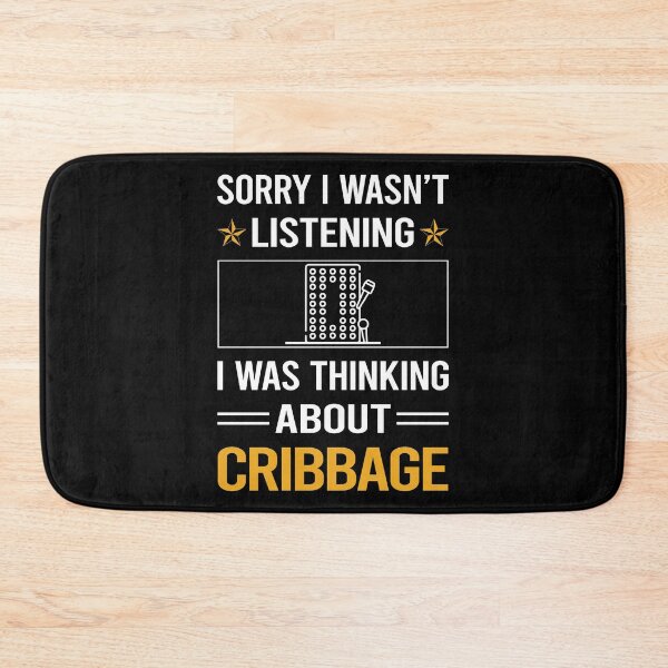 Item preview, Funny Listening Cribbage Crib designed and sold by fatherbarliman.