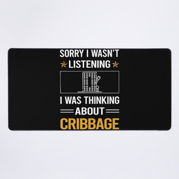 Item preview, Funny Listening Cribbage Crib designed and sold by fatherbarliman.