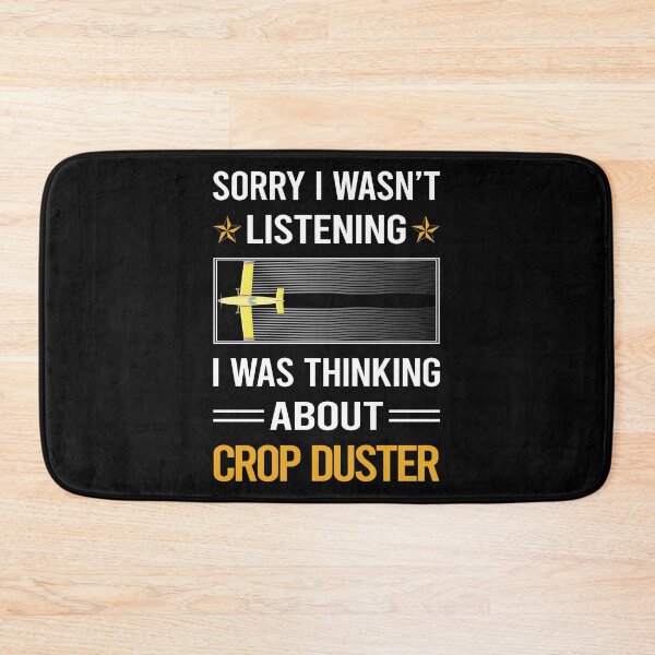Item preview, Funny Listening Crop Duster designed and sold by fatherbarliman.