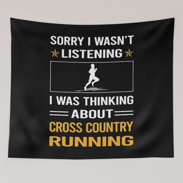 Item preview, Funny Listening Cross Country Running XC designed and sold by fatherbarliman.