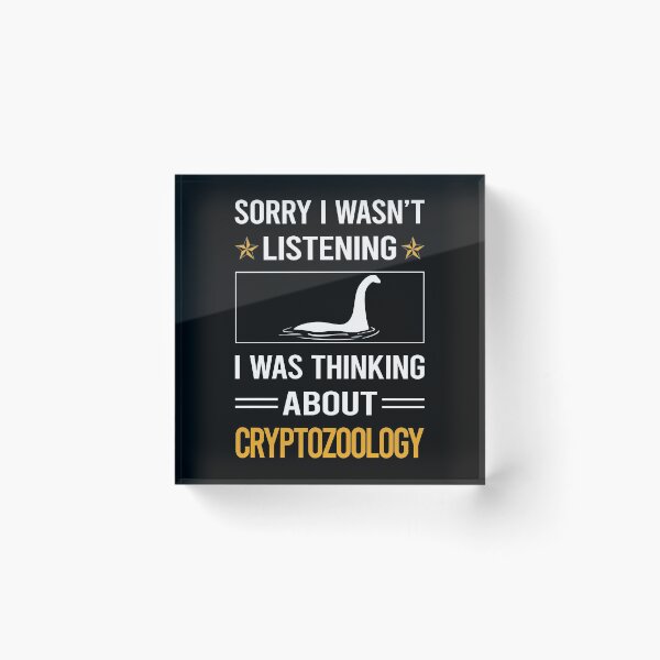 Item preview, Funny Listening Cryptozoology Cryptid Cryptids designed and sold by fatherbarliman.