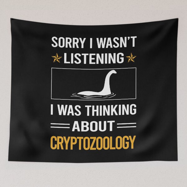 Item preview, Funny Listening Cryptozoology Cryptid Cryptids designed and sold by fatherbarliman.