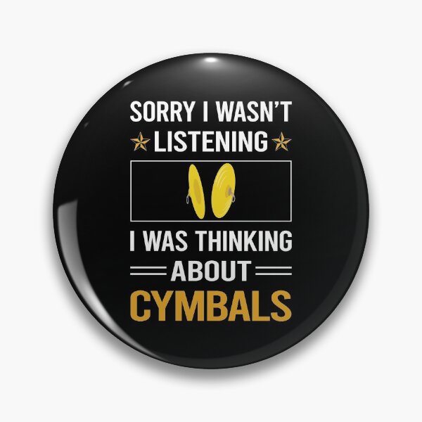 Item preview, Funny Listening Cymbals Cymbal designed and sold by fatherbarliman.