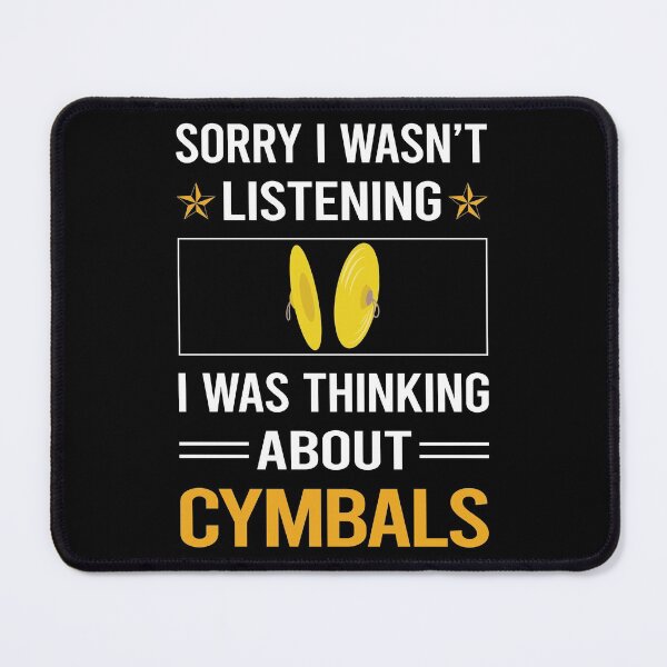Item preview, Funny Listening Cymbals Cymbal designed and sold by fatherbarliman.