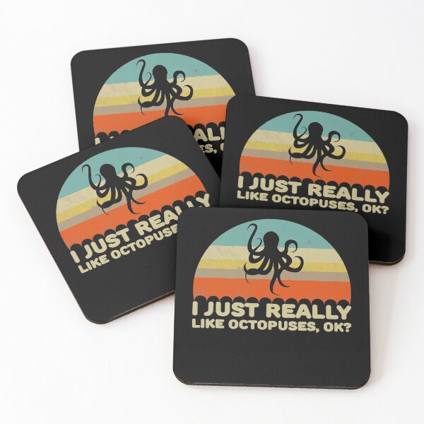 Item preview, Funny I Just Really Like Octopuses OK designed and sold by SARAHKUHNS.