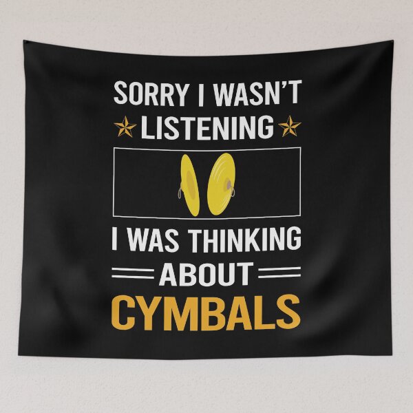 Item preview, Funny Listening Cymbals Cymbal designed and sold by fatherbarliman.