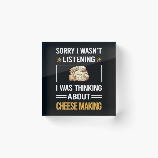 Item preview, Funny Listening Cheesemaking Cheesemaker Cheese Making designed and sold by fatherbarliman.