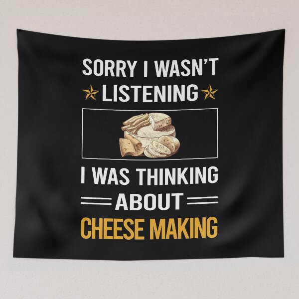 Item preview, Funny Listening Cheesemaking Cheesemaker Cheese Making designed and sold by fatherbarliman.