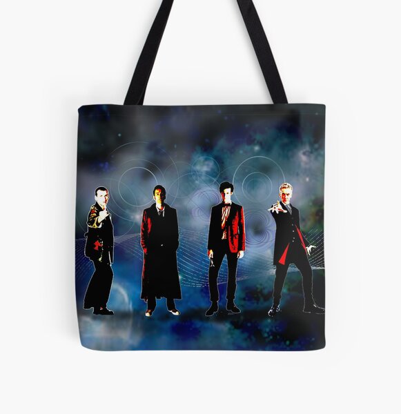 Dr. Who All Over Print Tote Bag
