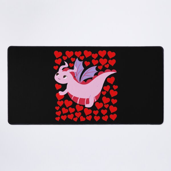 Item preview, Cute Dragon Valentines Day Hearts designed and sold by SunfullyYours.