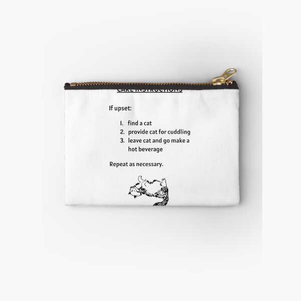 Item preview, Care instructions for cat lovers designed and sold by RPGHaven.