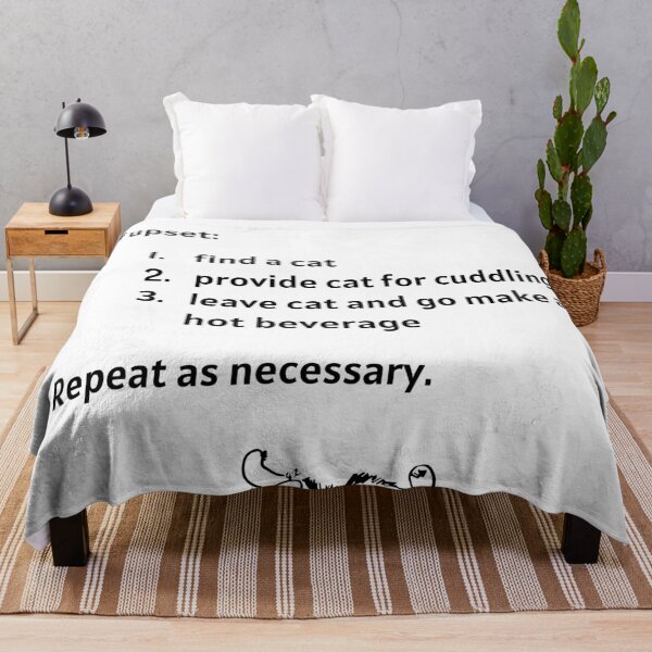 Item preview, Care instructions for cat lovers designed and sold by RPGHaven.