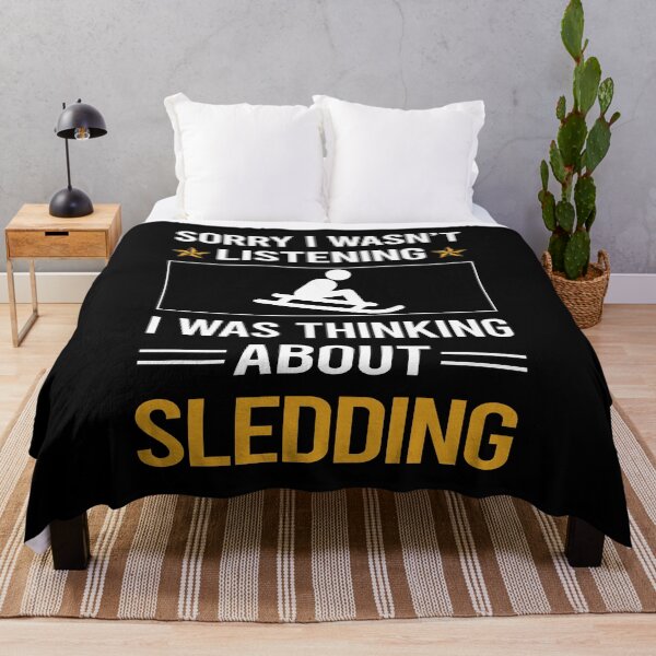 Item preview, Funny Listening Sledding Sledging Sleighing designed and sold by RandalDavis.