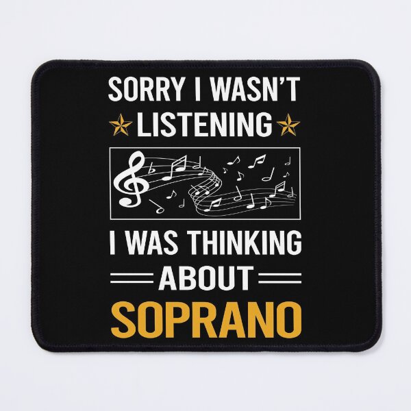 Item preview, Funny Listening Soprano designed and sold by RandalDavis.