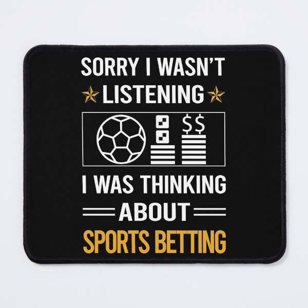 Item preview, Funny Listening Sports Betting designed and sold by RandalDavis.