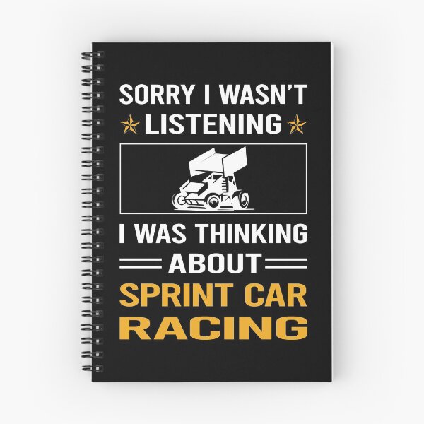 Item preview, Funny Listening Sprint Car Cars Racing designed and sold by RandalDavis.