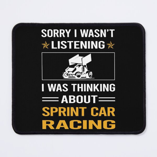 Item preview, Funny Listening Sprint Car Cars Racing designed and sold by RandalDavis.