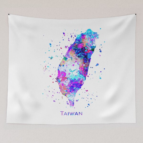 Item preview, Taiwan Map designed and sold by zuzis.