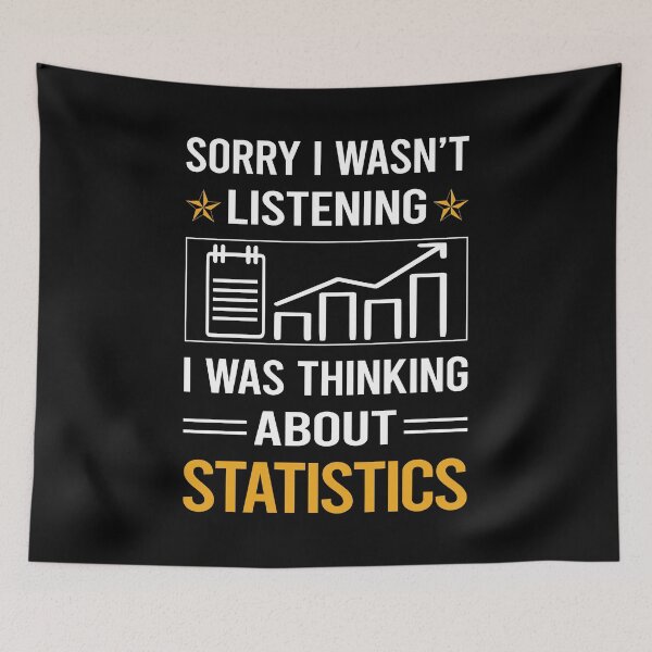 Item preview, Funny Listening Statistics designed and sold by RandalDavis.