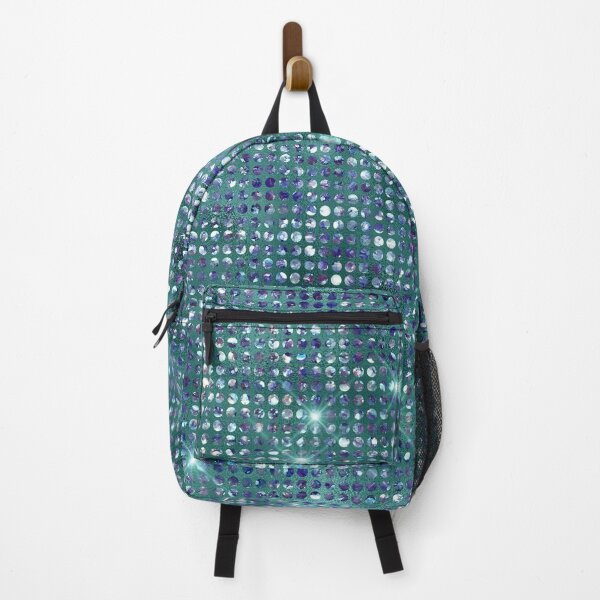 Item preview, Teal Faux Multicolor Sequins designed and sold by WOW TeesAndThings.