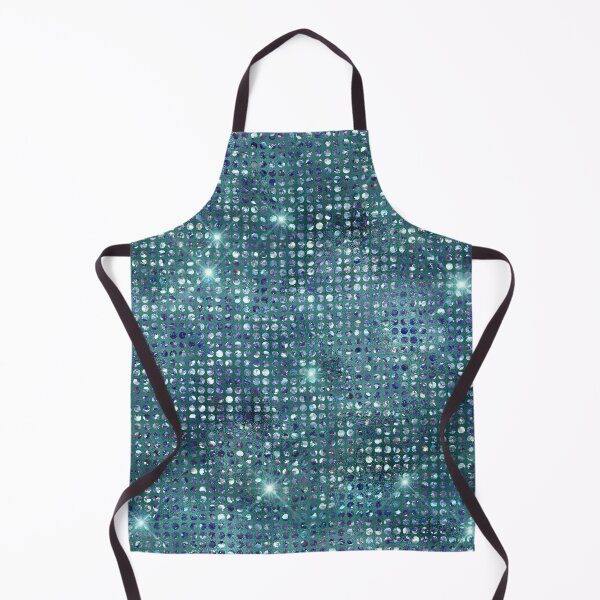 Item preview, Teal Faux Multicolor Sequins designed and sold by WOW TeesAndThings.