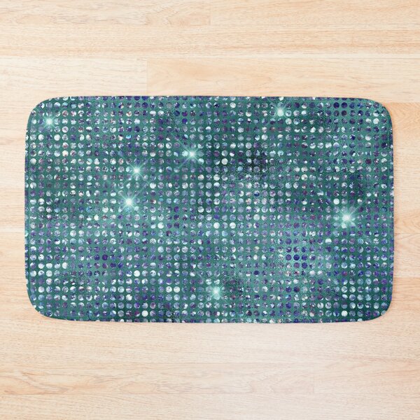 Item preview, Teal Faux Multicolor Sequins designed and sold by WOW TeesAndThings.