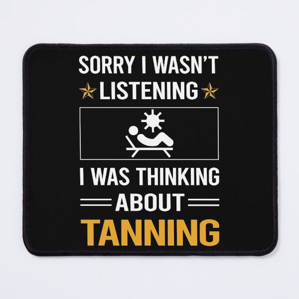 Item preview, Funny Listening Tanning designed and sold by RandalDavis.