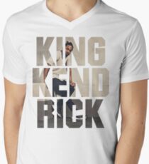 King Kendrick Men's V-Neck T-Shirt