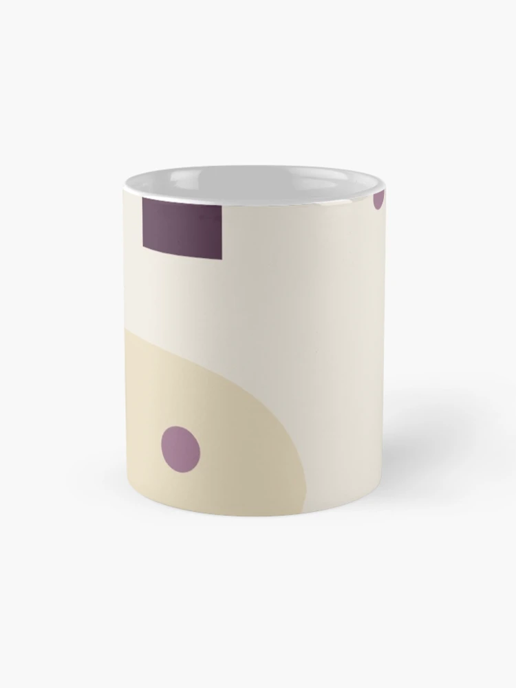 Thumbnail 4 of 6, Coffee Mug, Soft Color Memphis designed and sold by RacheDesign.