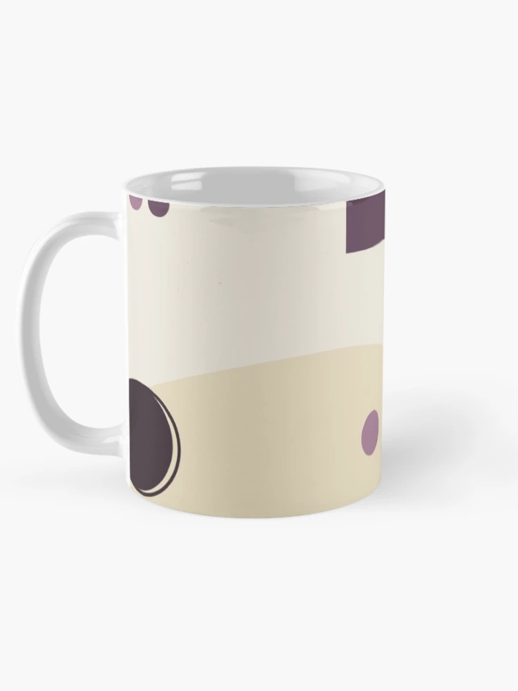 Thumbnail 5 of 6, Coffee Mug, Soft Color Memphis designed and sold by RacheDesign.