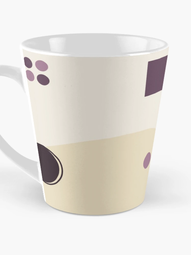 Thumbnail 3 of 4, Coffee Mug, Soft Color Memphis designed and sold by RacheDesign.