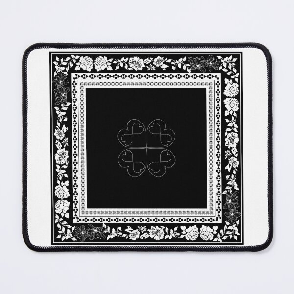 Item preview, Love garden black and white designed and sold by SueKnox.