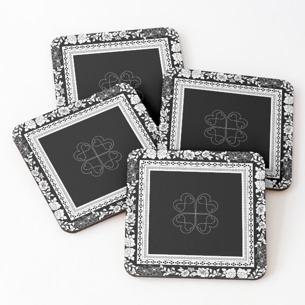 Item preview, Love garden black and white designed and sold by SueKnox.