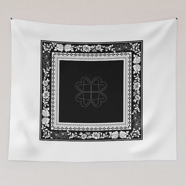 Item preview, Love garden black and white designed and sold by SueKnox.