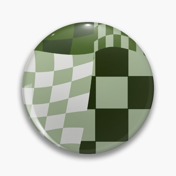 Item preview, Checkerboard Pattern, Green, Wavy designed and sold by brookemiller801.