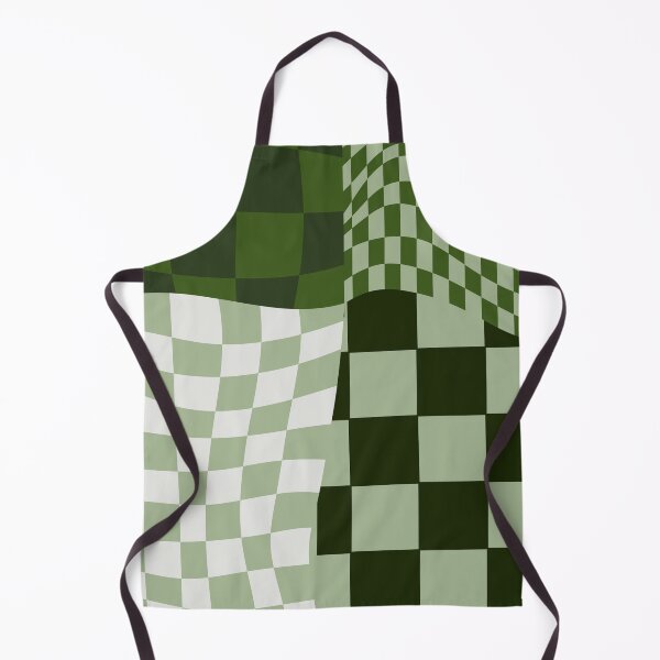 Item preview, Checkerboard Pattern, Green, Wavy designed and sold by brookemiller801.