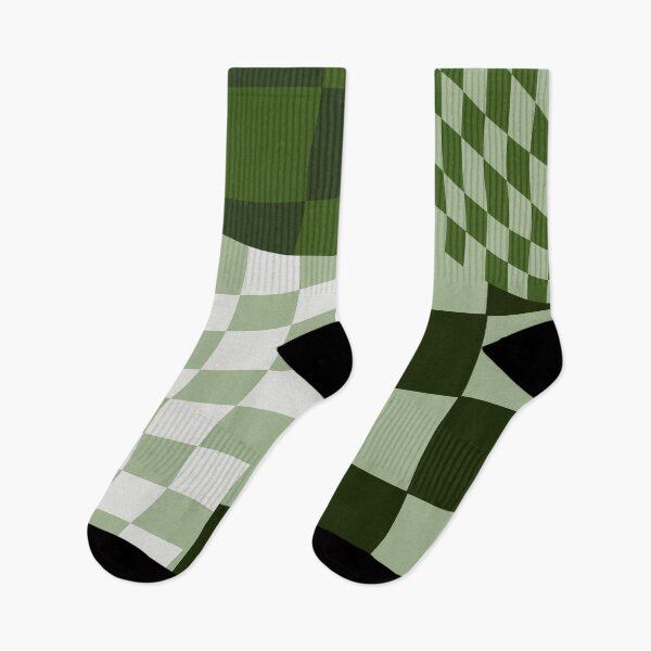Item preview, Checkerboard Pattern, Green, Wavy designed and sold by brookemiller801.