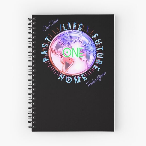 Item preview, One Chance to make a difference  Black Edition  New Year resolutions to Change your Nature  designed and sold by SpArtk.