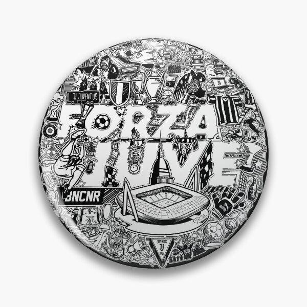 Item preview, Forza Juve Doodle designed and sold by bianconeristore.