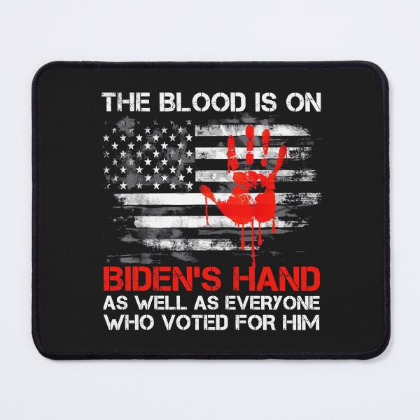 Item preview, Anti-Biden Blood On His Hands Impeach 46 USA Hot Gift designed and sold by jamesshop079.
