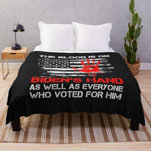 Item preview, Anti-Biden Blood On His Hands Impeach 46 USA Hot Gift designed and sold by jamesshop079.