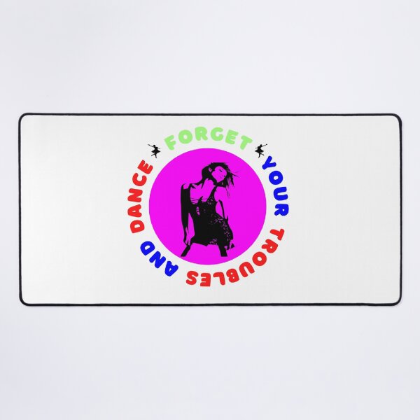 Item preview, Forget Your Troubles And Dance - Motivational Quotes designed and sold by Delandor.