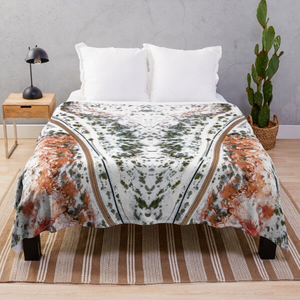 Item preview, Rich Earthy Abstract - Winter Road designed and sold by jeyel7.