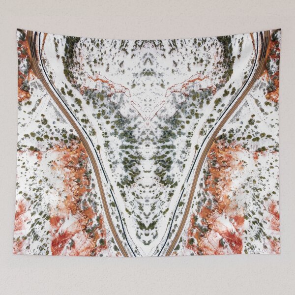 Item preview, Rich Earthy Abstract - Winter Road designed and sold by jeyel7.