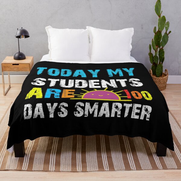 Item preview, Today My Students Are 100 Days Smarter Teacher T-Shirt designed and sold by tshirtsdesk.